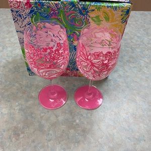 Lilly Pulitzer glasses